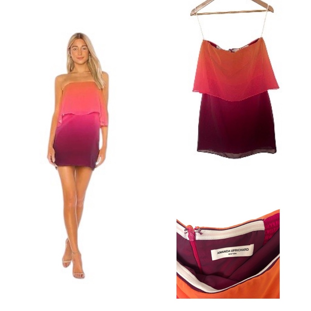 Amanda Uprichard Ombre Topanga Dress